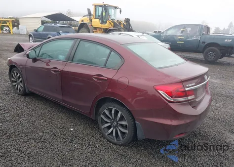 2014 Honda Civic Ex-L z USA, uszkodzony, nr VIN 2HGFB2F97EH550449